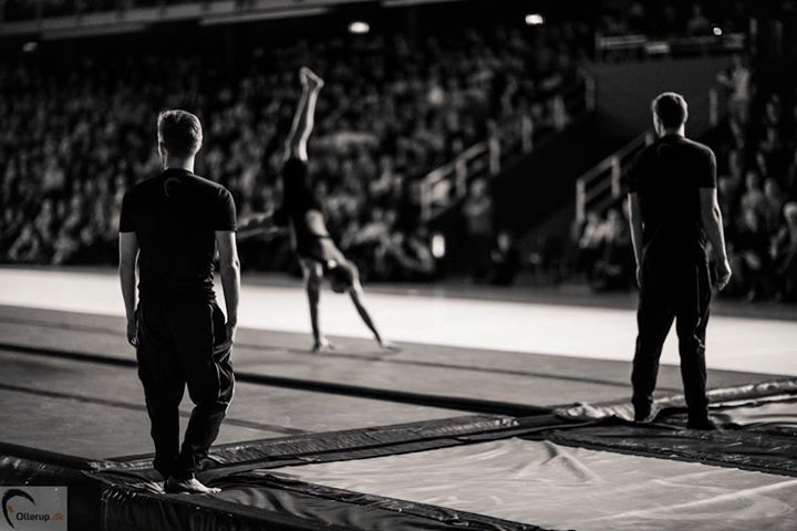 Tumbling at the gala at Ollerup